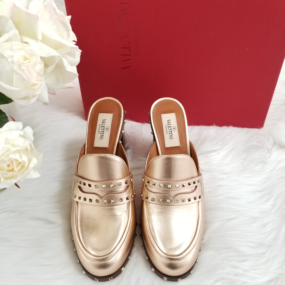 New VALENTINO GARAVANI Mules Shoes - Picture 2 of 8
